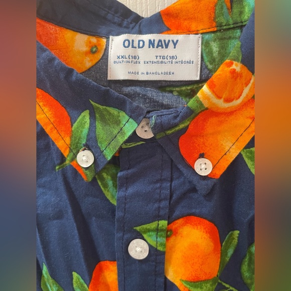 Old Navy Boys’ Camp Shirt - XXL / 18 - OFMD - Picture 3 of 7